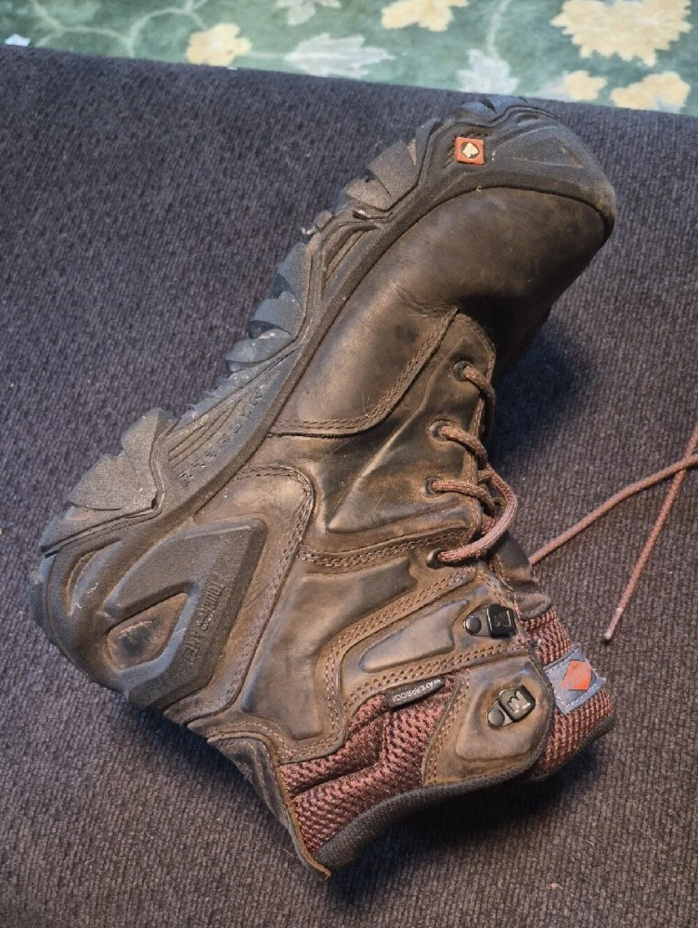 Merrell Brown Men's Lace-Up Hiking Boots